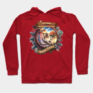 Southwest Sedona Country Cat Nana Love 4DP Hoodie